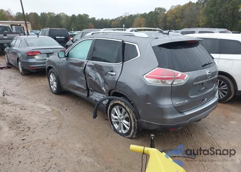 2015 Nissan Rogue Sv z USA, uszkodzony, nr VIN KNMAT2MV6FP502461